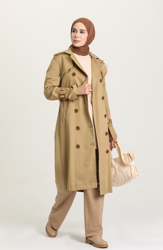 Camel Trench Coats Models 90011-02