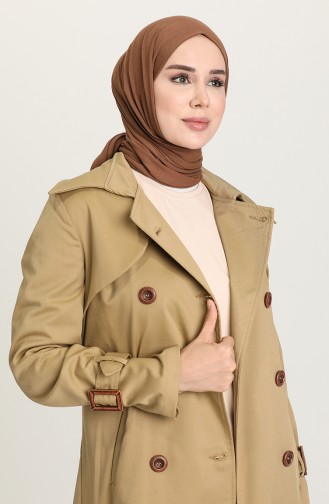 Camel Trench Coats Models 90011-02