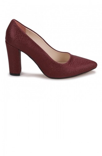 Claret Red High-Heel Shoes 21YTPKAYK000006_BR
