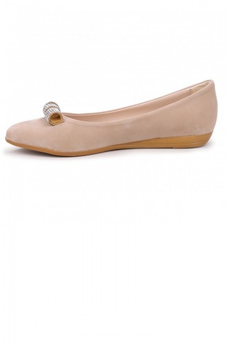 Skin color Woman Flat Shoe 21YBABAYK000040_TE