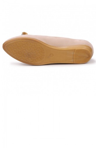 Skin Color Women`s Flats 21YBABAYK000040_TE