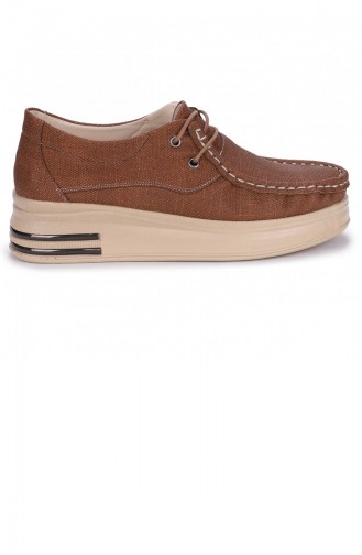 Tobacco Brown Casual Shoes 21YBABAYK000052_TAB