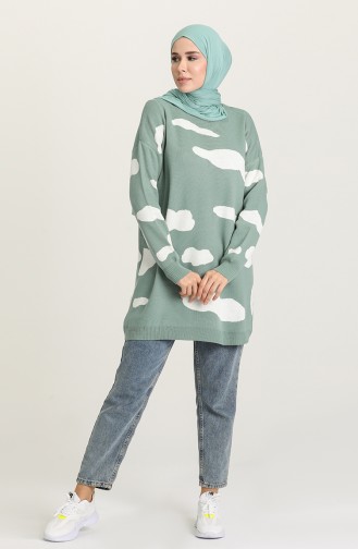 Pull Vert noisette 4302-06