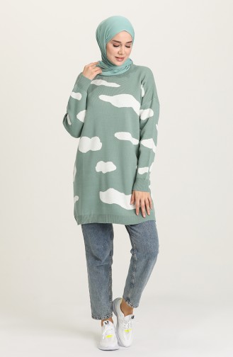 Pull Vert noisette 4302-06