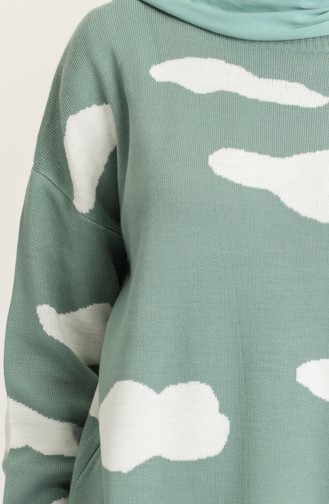 Pull Vert noisette 4302-06