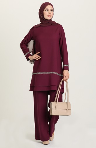 Plum Suit 1678-06