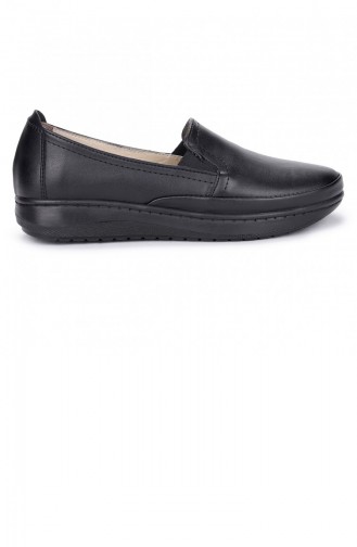 Black Casual Shoes 21KRAHWOGGO0013_B