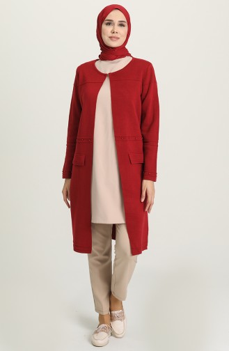 Claret Red Cardigans 4129-07