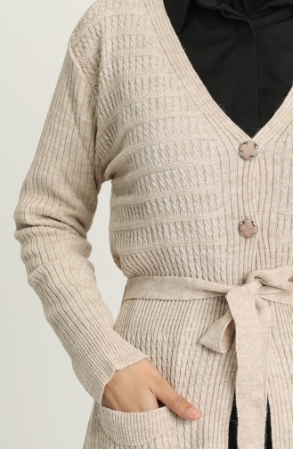 Beige Cardigans 4141-02