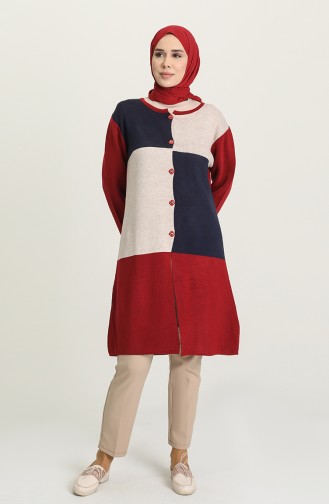 Triko Düğmeli Hırka 4192-06 Bej