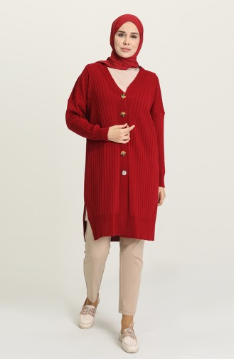 Claret Red Cardigans 4355-03