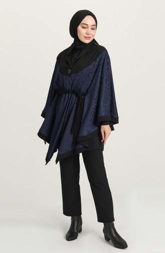 Navy Blue Cape 5102-01