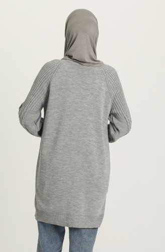 Grau Pullover 4303-06