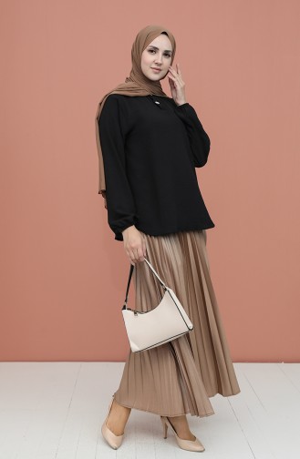 Black Blouse 1019-01