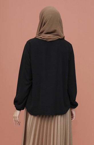 Black Blouse 1019-01