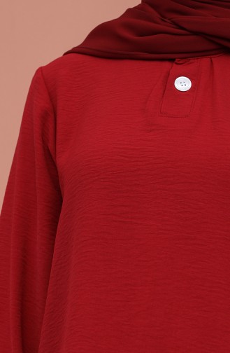 Claret red Blouse 1019-02