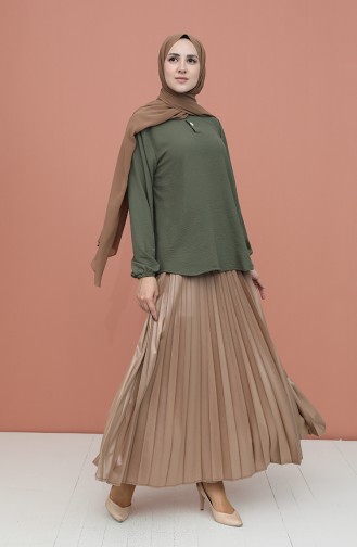 Blouse Vert 1019-03