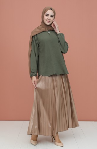 Green Blouse 1019-03