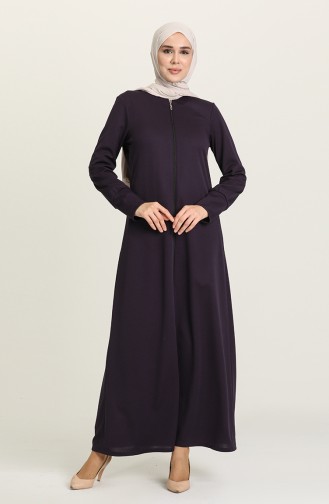 Purple Abaya 1014-08