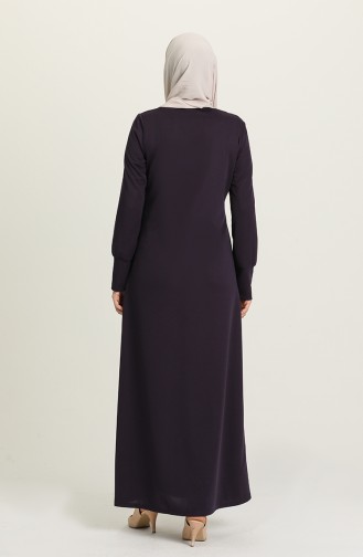 Purple Abaya 1014-08