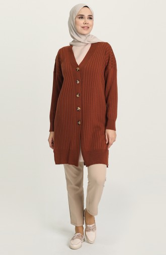 Brick Red Cardigans 4355-02