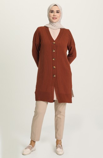 Brick Red Cardigans 4355-02