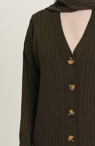 Dark Green Cardigans 4355-07