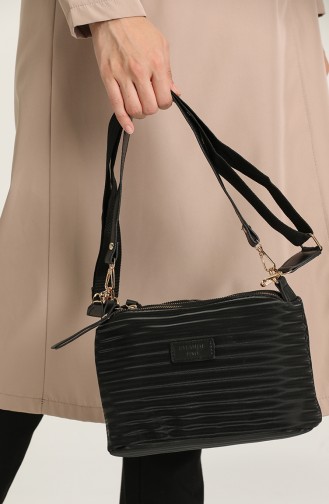 Black Shoulder Bag 3618A-55