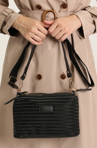 Black Shoulder Bags 3618A-55