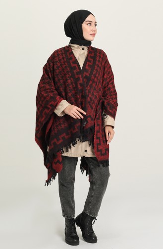 Ponchos Rouge 1043-04