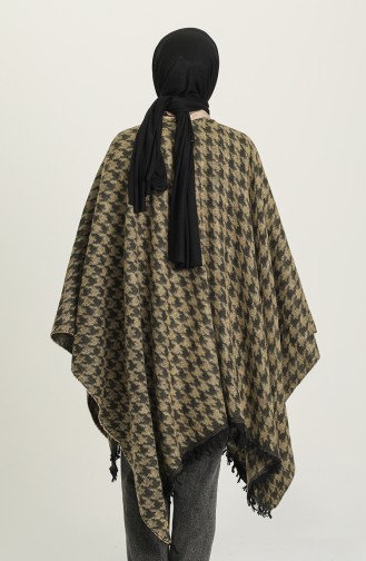 Khaki Poncho 1043-06