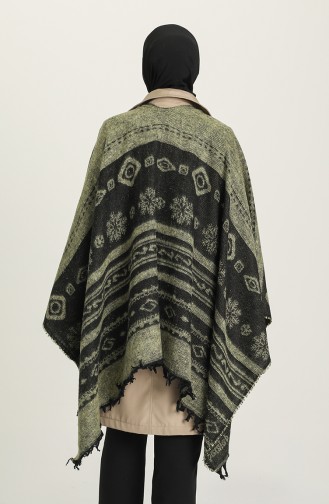 Schwarz Poncho 1048-05