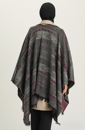 Light Black Poncho 1049-06