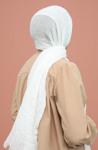 Cream Sjaal 19060-29