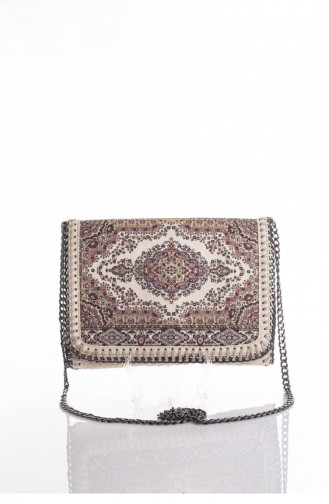 Beige Shoulder Bags 3857