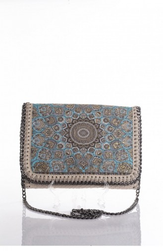 Turquoise Shoulder Bags 3859