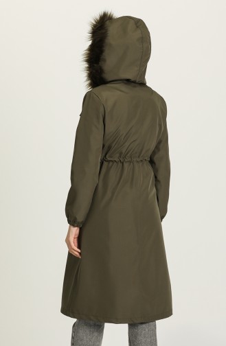Khaki Winter Coat 4070-05