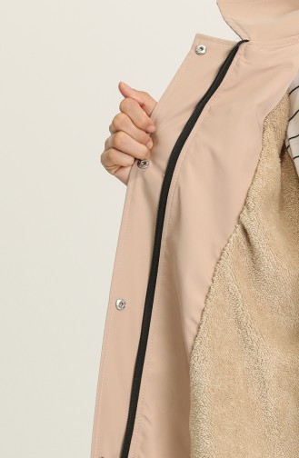 Beige Coats 4070-06