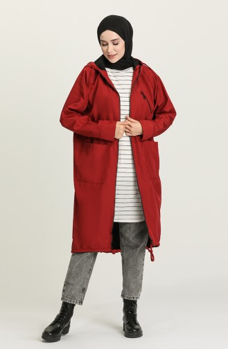 Claret Red Winter Coat 22K8440-07