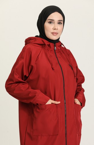 Claret Red Winter Coat 22K8440-07
