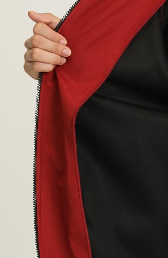 Claret Red Winter Coat 22K8440-07