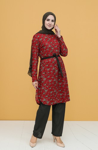 Claret Red Suit 2657AR-03