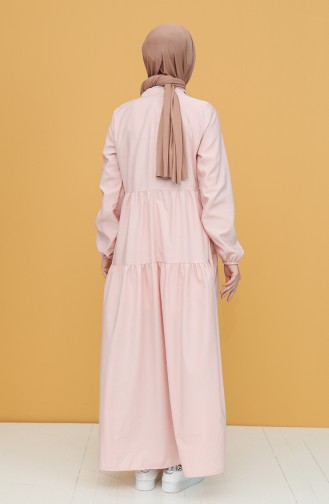 Powder Hijab Dress 1680-02
