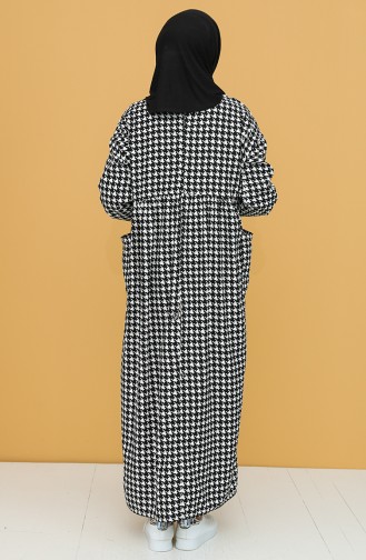Robe Hijab Noir 22K8475B-02