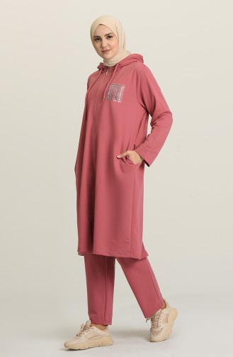 Dusty Rose Tracksuit 4000-06