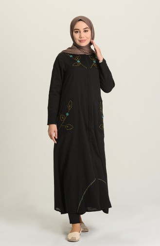 Black Abaya 8900-01