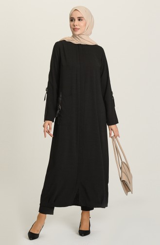 Black Abaya 1345-01