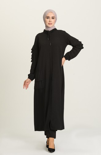 Schwarz Abayas 4600-01