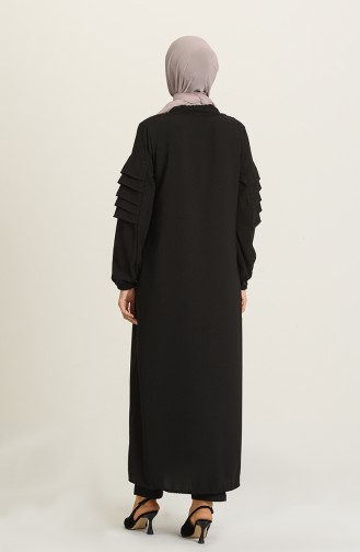 Black Abaya 4600-01