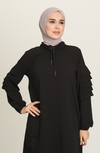 Black Abaya 4600-01